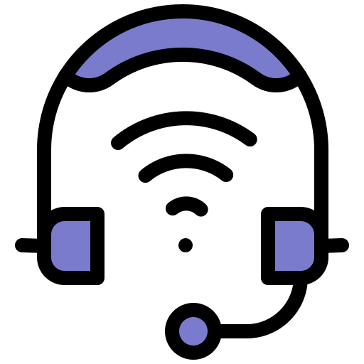 ヘッドフォン Generic color lineal-color icon