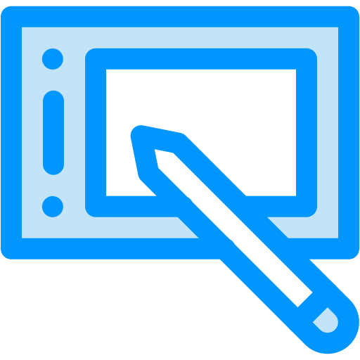 tableta digitalizadora Generic color lineal-color icono