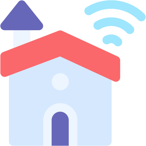 Smart home Generic color fill icon