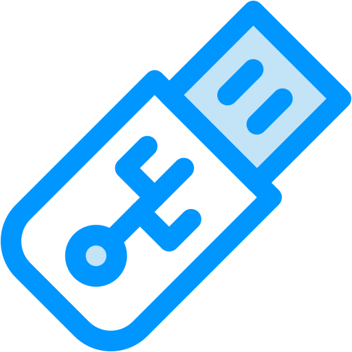Usb drive Generic color lineal-color icon
