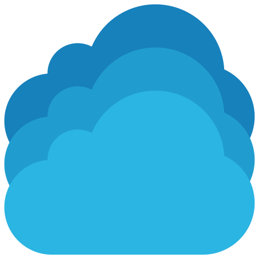 Clouds Juicy Fish Flat icon