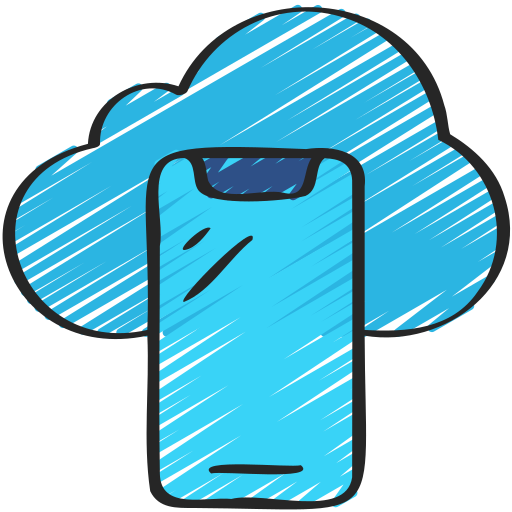 nuvola mobile Juicy Fish Sketchy icona