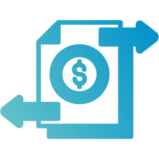 Transaction Generic gradient fill icon