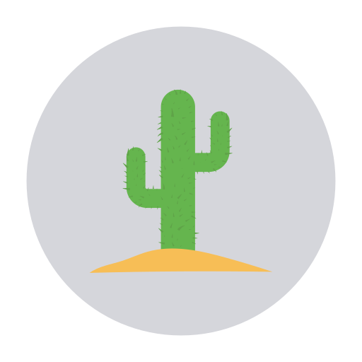 Cactus Dinosoft Circular icon