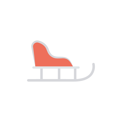 Sledge Dinosoft Flat icon