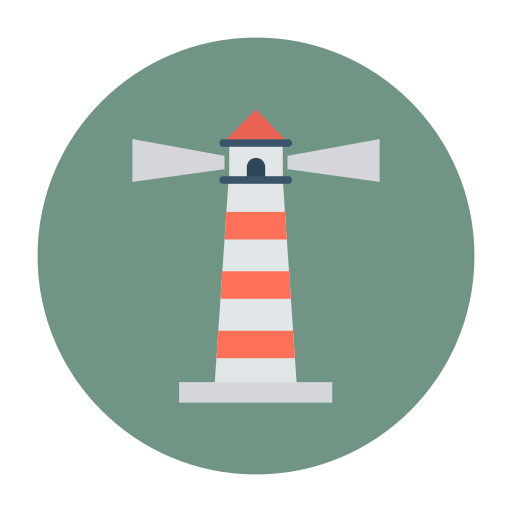 Lighthouse Dinosoft Circular icon