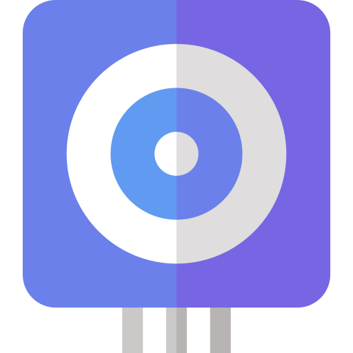 감지기 Basic Straight Flat icon