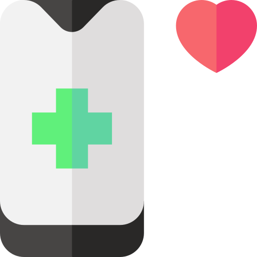 Health app Basic Straight Flat icon