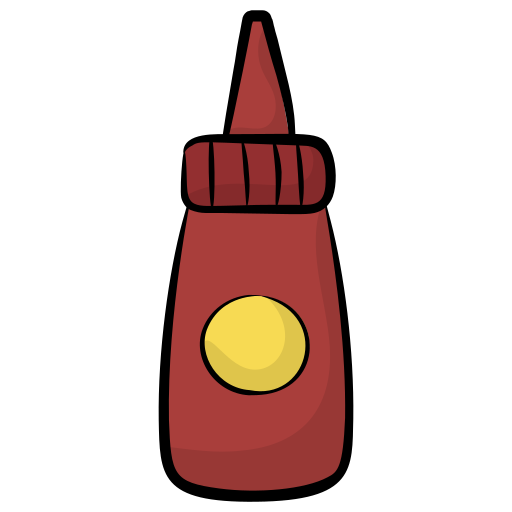 Кетчуп Generic Hand Drawn Color иконка