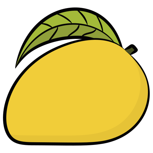 succo di mango Generic Hand Drawn Color icona