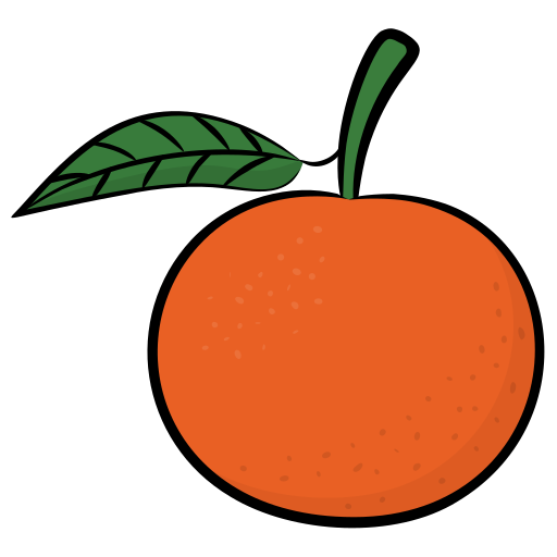 Апельсин Generic Hand Drawn Color иконка