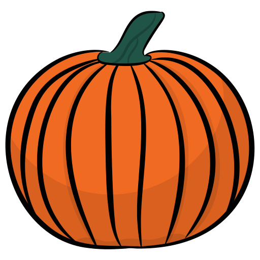 Pumpkin Generic Hand Drawn Color icon