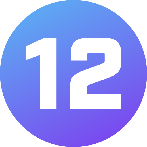 12 Generic gradient fill ikona