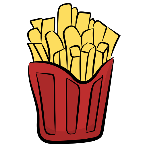 Fries Generic Hand Drawn Color icon