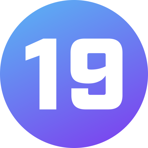 19 Generic gradient fill icoon