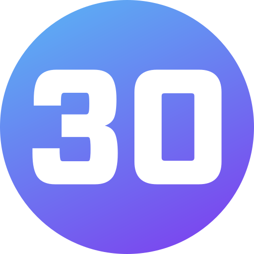 30 Generic gradient fill ikona