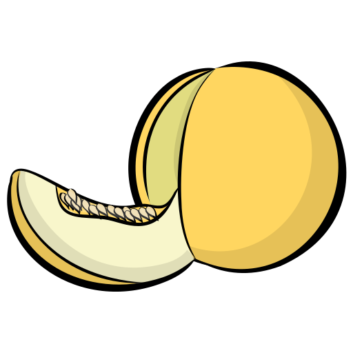 melon Generic Hand Drawn Color ikona