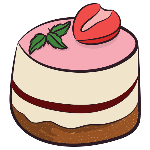 torta Generic Hand Drawn Color icona