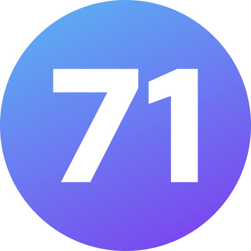 71 Generic gradient fill icoon