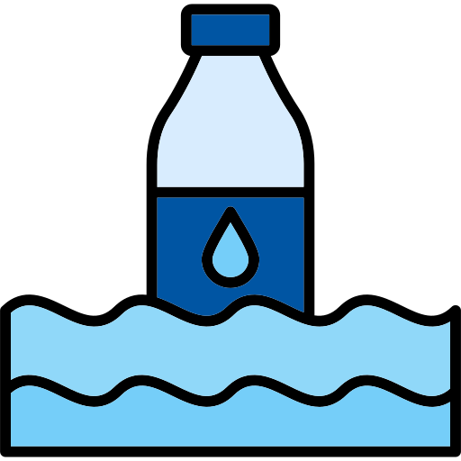 zanieczyszczenie wody Generic color lineal-color ikona