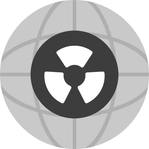 radioattività Generic color fill icona