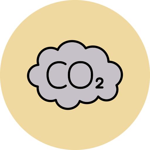 co2-emission Generic color lineal-color icon