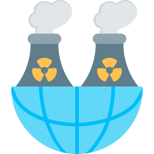 kernkraftwerk Generic color fill icon