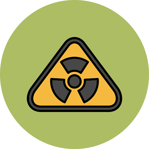 nuclear Generic color lineal-color icono
