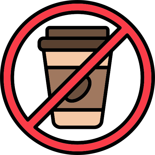 コーヒーカップはありません Generic color lineal-color icon