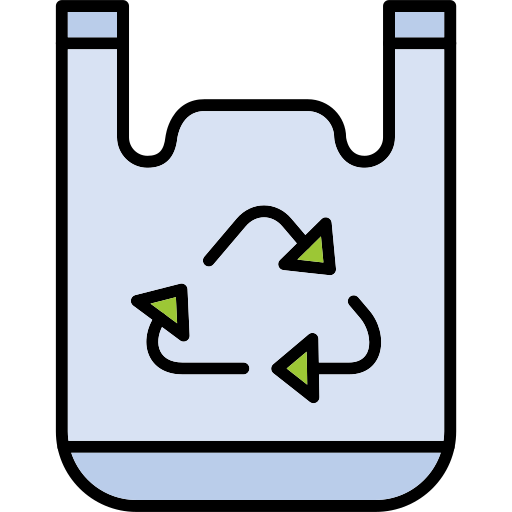 bolsa de plastico Generic color lineal-color icono