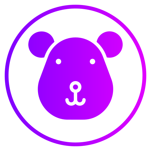 Hamster Generic gradient fill icon