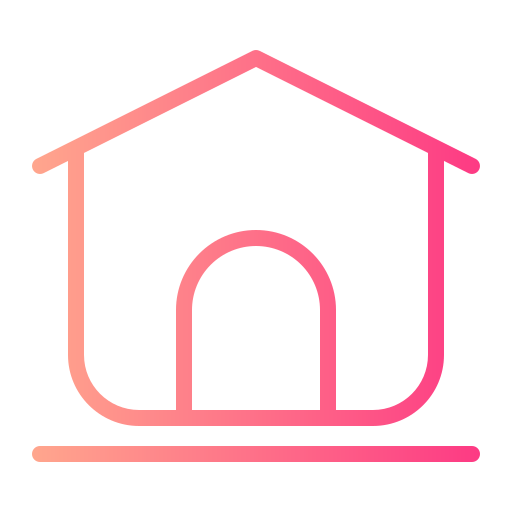 犬小屋 Generic gradient outline icon