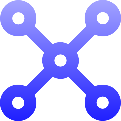 Connection Generic gradient outline icon