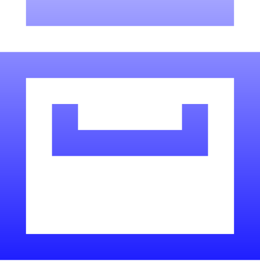 데이터 베이스 Generic gradient outline icon