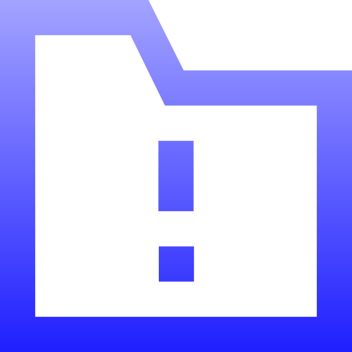 Important Generic gradient outline icon