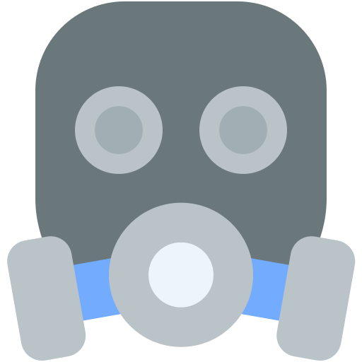 ガスマスク Generic color fill icon