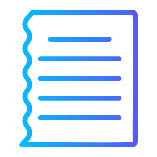 파일 Generic gradient outline icon