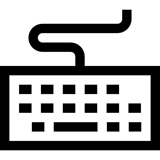 tastiera Basic Straight Lineal icona