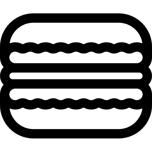 macaron Basic Rounded Lineal icona