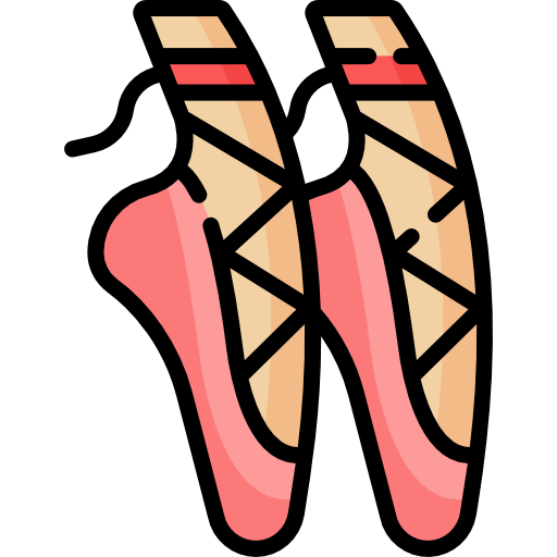 ballet Special Lineal color icono