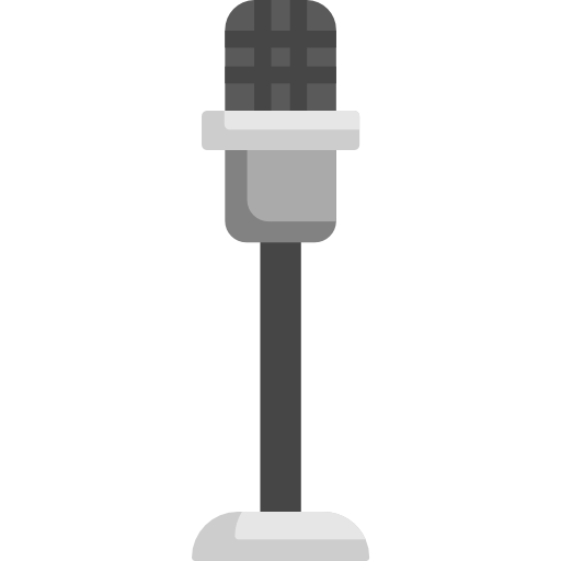 microfone Special Flat Ícone