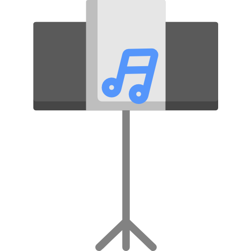 muziekstandaard Special Flat icoon