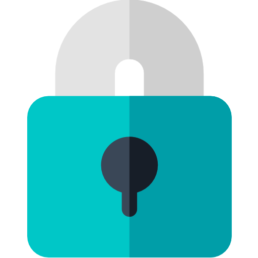 Padlock Basic Rounded Flat icon