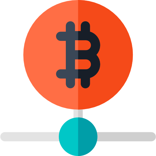ビットコイン Basic Rounded Flat icon