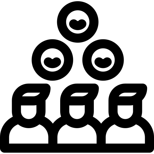 copains Basic Rounded Lineal Icône