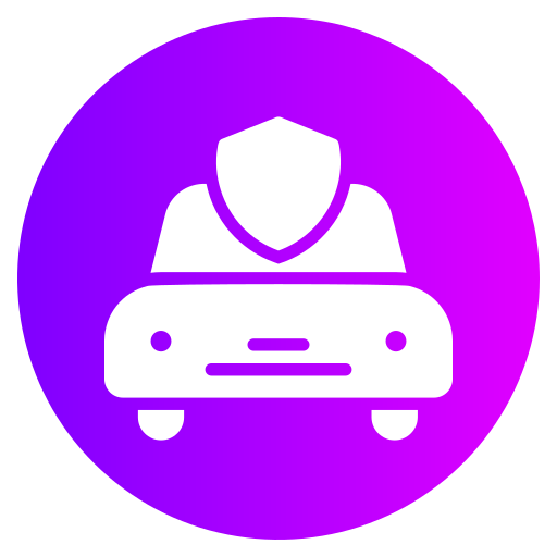 Car insurance Generic gradient fill icon
