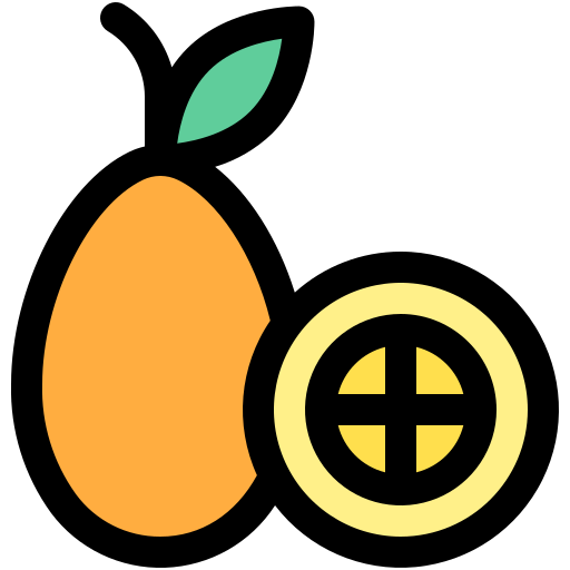 kumquat Generic color lineal-color icona