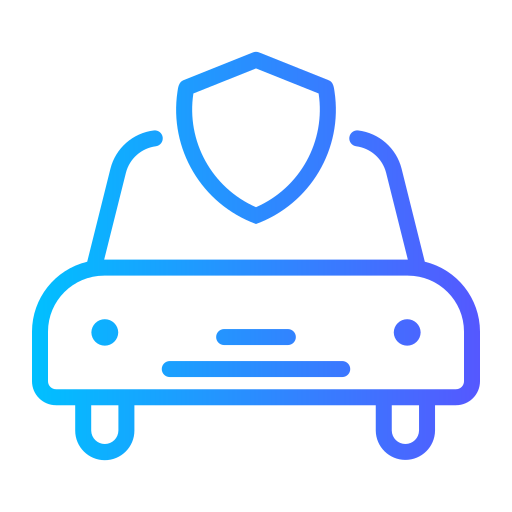 Car insurance Generic gradient outline icon