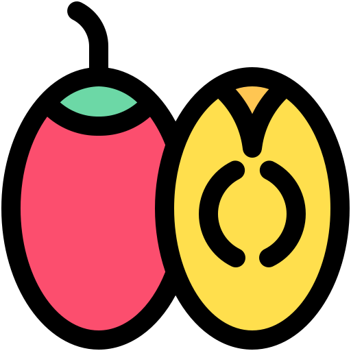 Tamarillo Generic color lineal-color icon