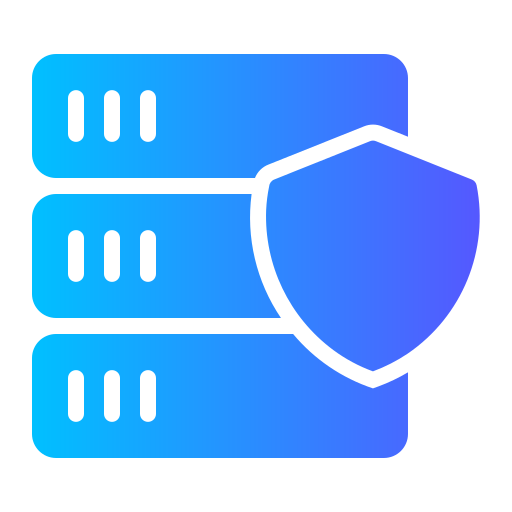 Data protection Generic gradient fill icon